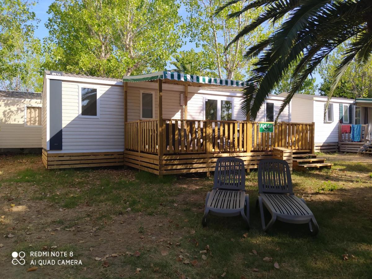 Mobile Homes By Kelair At Playa Montroig Camping Resort Tarragona Buitenkant foto